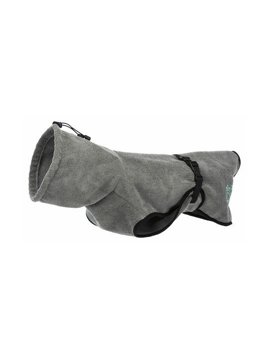 Trixie Dog Shirt Bathrobe in Gray color S 40x56cm.