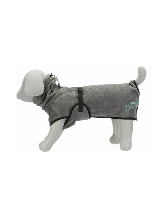 Trixie Dog Shirt Bathrobe in Gray color S 40x56cm.