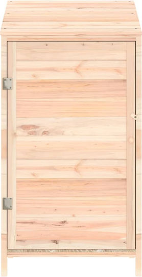 Wooden Garden Shed L0.55xW0.52xH1.12m