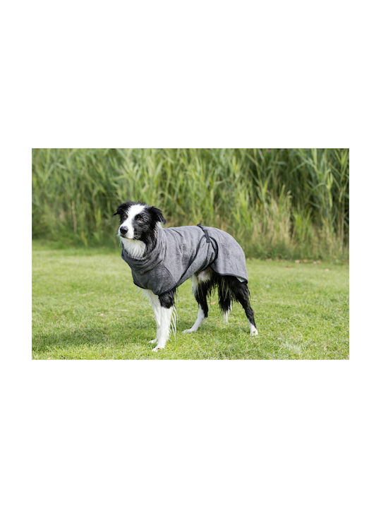 Trixie Dog Shirt Bathrobe in Gray color XL 75cm.