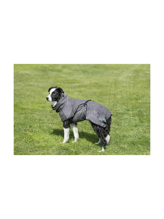 Trixie Dog Shirt Bathrobe in Gray color XL 75cm.