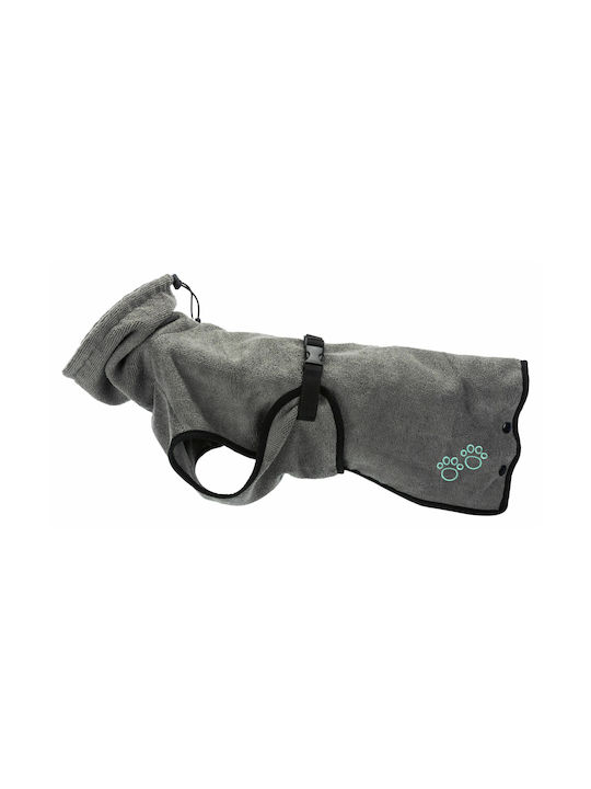 Trixie Hundeshirt Handtuch in Grau Farbe L