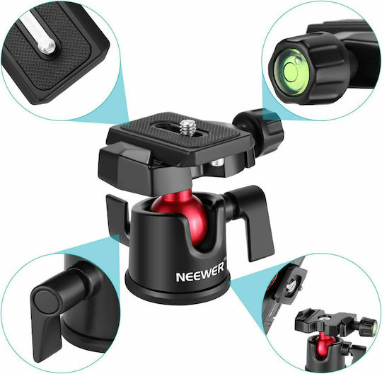 Neewer 360 Degree Rotating Ballhead Κεφαλή - Φωτογραφική