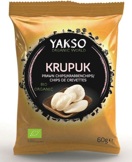 Yakso Органични Чипс с Вкус Скариди 60гр