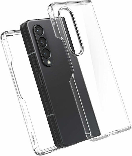 Spigen Crystal Hybrid Umschlag Rückseite Kunststoff / Silikon 2mm Transparent (Galaxy Z Fold4)