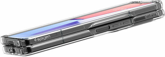 Spigen Crystal Hybrid Umschlag Rückseite Kunststoff / Silikon 2mm Transparent (Galaxy Z Fold4)