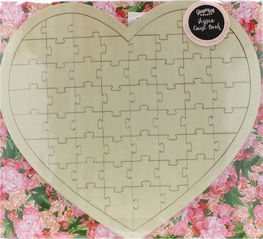 Ginger Ray Сватбена Книга с Пожелания За Сватба Бежов 47 x 42см