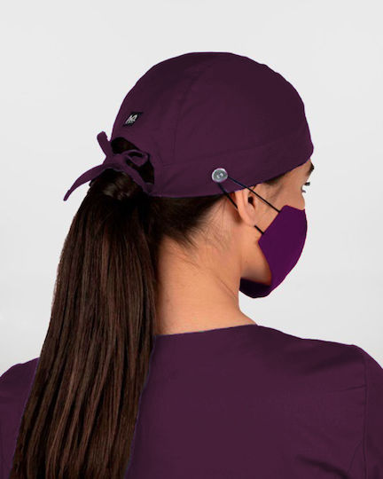Ayo Hover Unisex Capac chirurgical Violet din Bumbac și Poliester