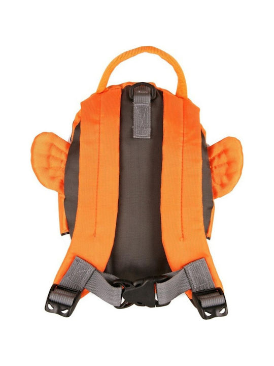 Littlelife Little Life Animal Toddler Clownfish Σχολική Τσάντα Πλάτης Νηπιαγωγείου Πορτοκαλί