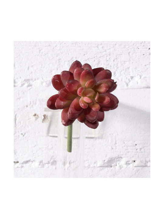 Supergreens Artificial Decorative Branch Succulent Plant Red 16cm 1pcs