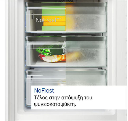 Bosch Ψυγειοκαταψύκτης 440lt Total NoFrost Υ203xΠ70xΒ66.7εκ. Inox KGN497ICT