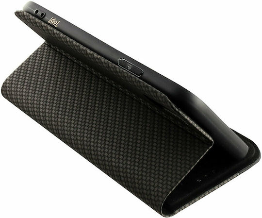 Idol 1991 Elite Anti-RFID Book Piele artificială Negru (Vivo Y76 5G)