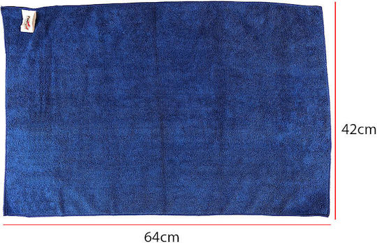Feral Cloth Microfiber Cleaning for Body Car 280gsm Blue 64x42cm