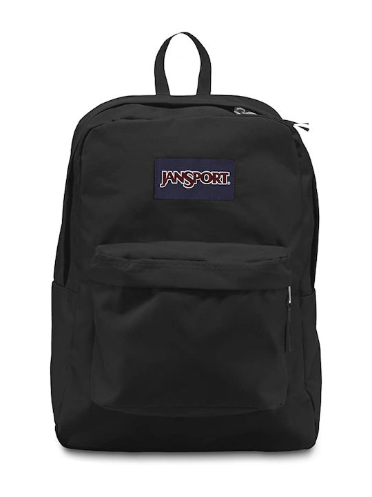 Jansport Superbreak One Σχολική Τσάντα Πλάτης Γυμνασίου - Λυκείου σε Μαύρο χρώμα 26lt