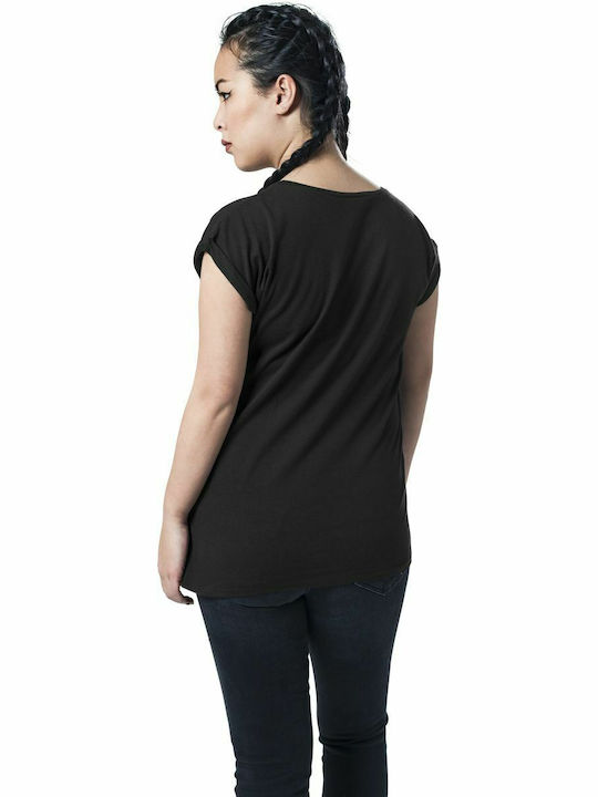 Damen T-Shirt Schwarz