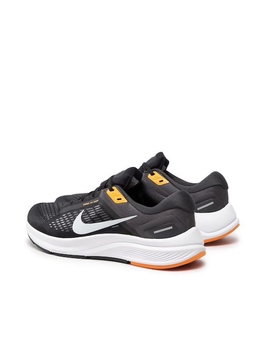 Air Zoom Structure 24 Sport Shoes Running Black