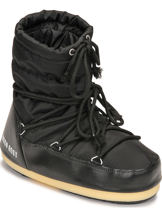 Moon Boot Icon Low Γυναικείες Μπότες Χιονιού Μαύρες