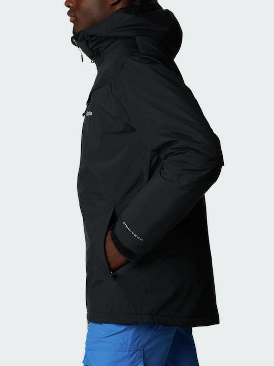 Iceberg Point Winter Jacket Hardshell Waterproof and Windproof Black