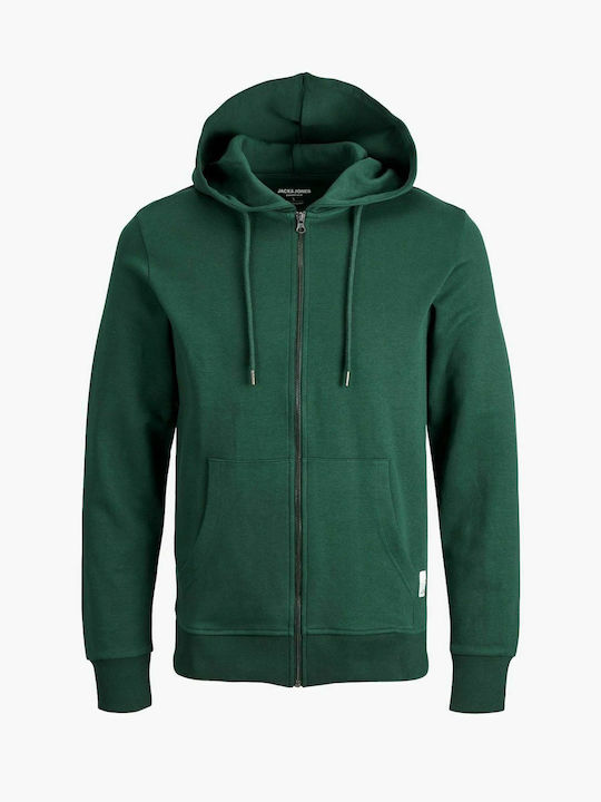 Men's Sweatshirt Jacket with Hood and Pockets Pine Grove