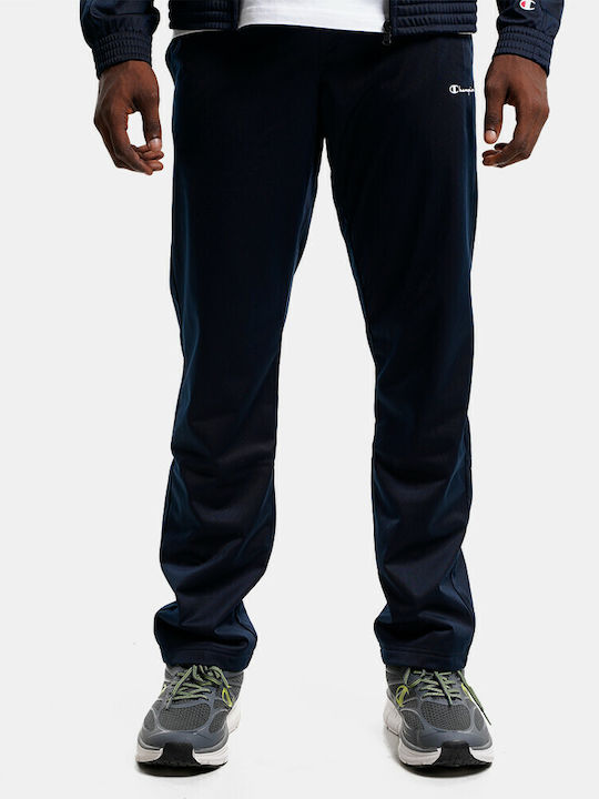 Tracksuit Tracksuit Glossy with Elastic Navy Blue