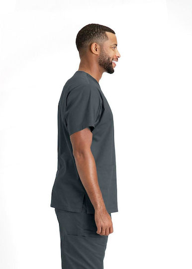 Barco BE002 Men's Medical Blouse Gray