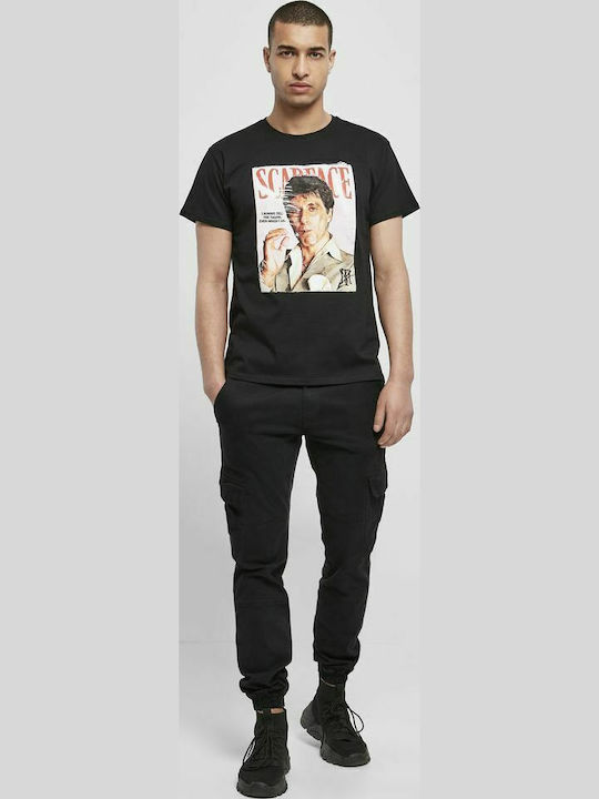 Merchcode Magazine Cover T-shirt Schwarz Baumwolle