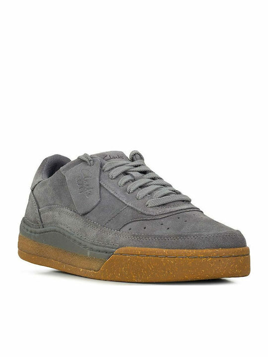 Clarks Craft Court Lace Sneakers Γκρι
