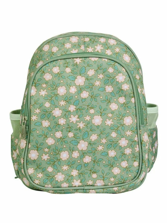 A Little Lovely Company with Insulated Compartment Bag Backpack Green 16Liters A Little Lovely Company with Insulated Compartment Bag Backpack Green 16Liters