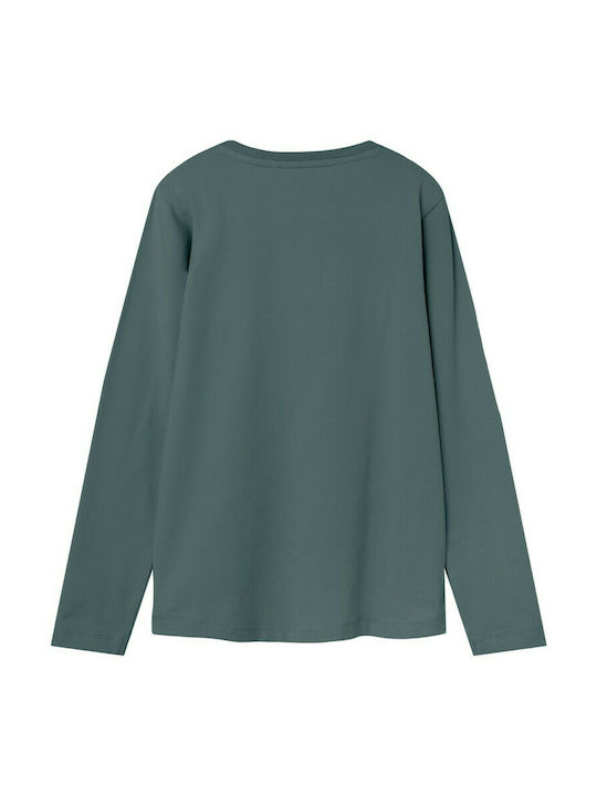 Name It Children's Blouse Long Sleeve Green