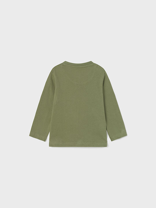 Mayoral Children's Blouse Long Sleeve Green