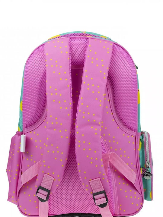 Gim Lemonade School Bag Backpack Elementary, Elementary in Pink color 27lt