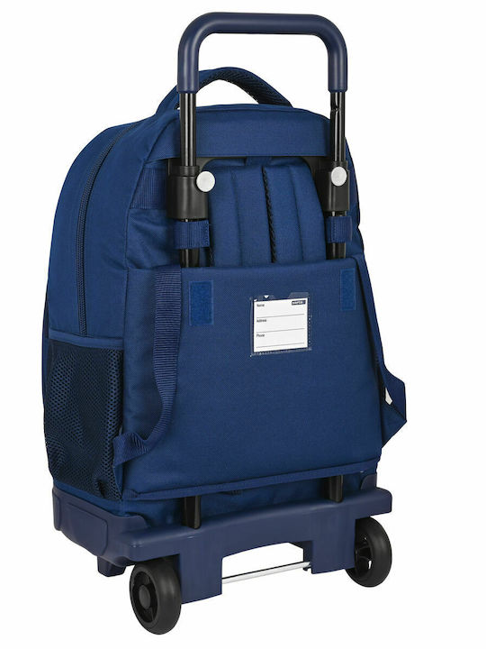 Safta University Schulranzen Trolley Kindergarten in Blau Farbe L33 x B22 x H45cm