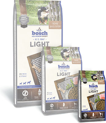 Bosch Petfood Concepts Adult Light 1kg Trockenfutter Diät für erwachsene Hunde mit Geflügel