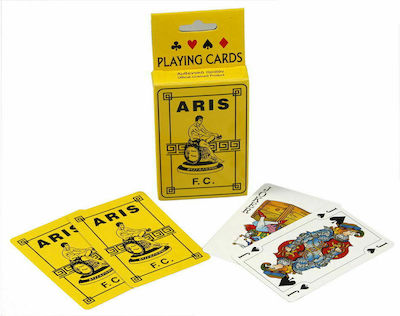 Stamion Aris FC Plasticized Card Deck Yellow