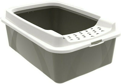 Rotho My Pet Bonnie Eco Cat Toilet Gray L57.2xW39.3xH20.9cm