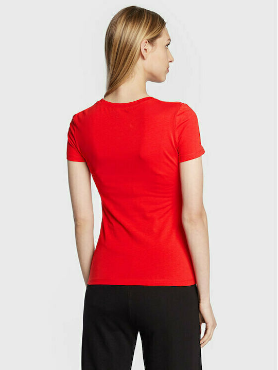 Moschino Damen T-shirt Rot