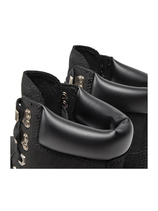 Carnaby Cool Leather Women's Ankle Boots with Medium Heel Black