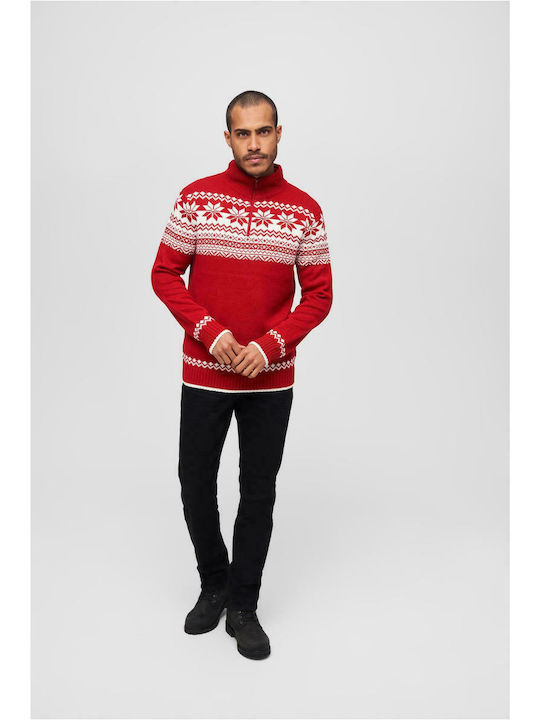 Long Sleeve Sweater Red