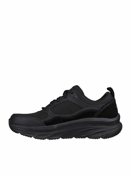 D'Lux Walker Herren Anatomisch Sneakers Schwarz