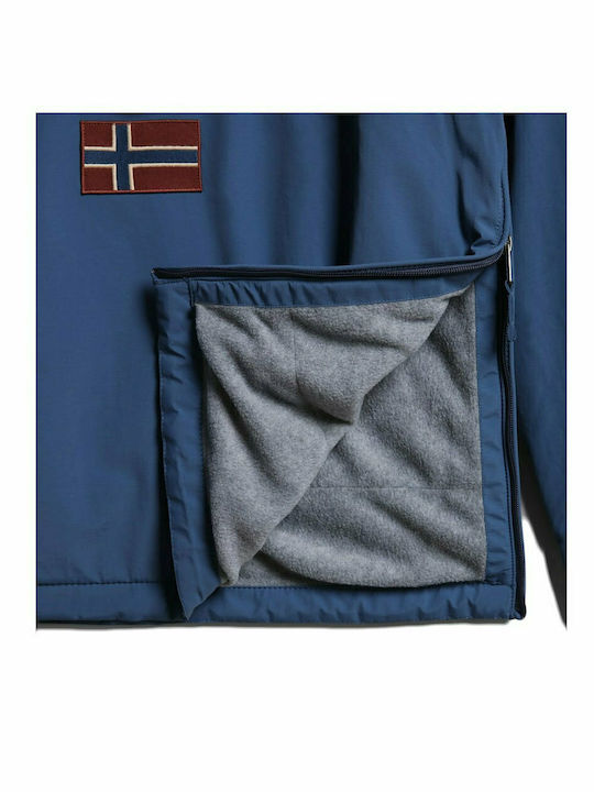 Winter Jacket Waterproof and Windproof Blue
