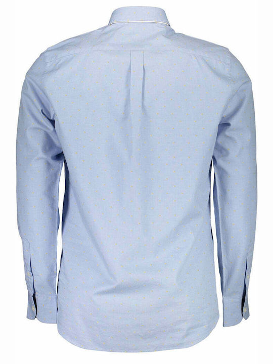 Harmont & Blaine Men's Shirt Long Sleeve Cotton Light Blue