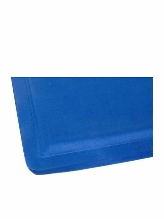 Purlov Matratze für Hunde Rechteck Kühlendes Blau 90x50cm.