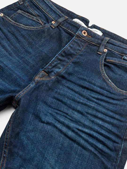 Alex Ανδρικό Παντελόνι Τζιν με Regular Εφαρμογή Mid Blue Denim