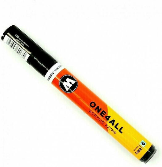 Molotow One4all 180 Ακρυλικός Μαρκαδόρος 4mm Signal Black