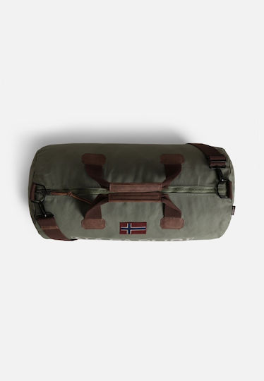 Napapijri Bering 3 Sack Voyage 48lt Green Lichen Fabric L60cm