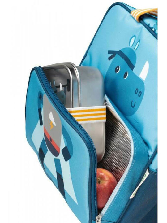 Lilliputiens Super Marius Schulranzen Rucksack Kindergarten Hellblau