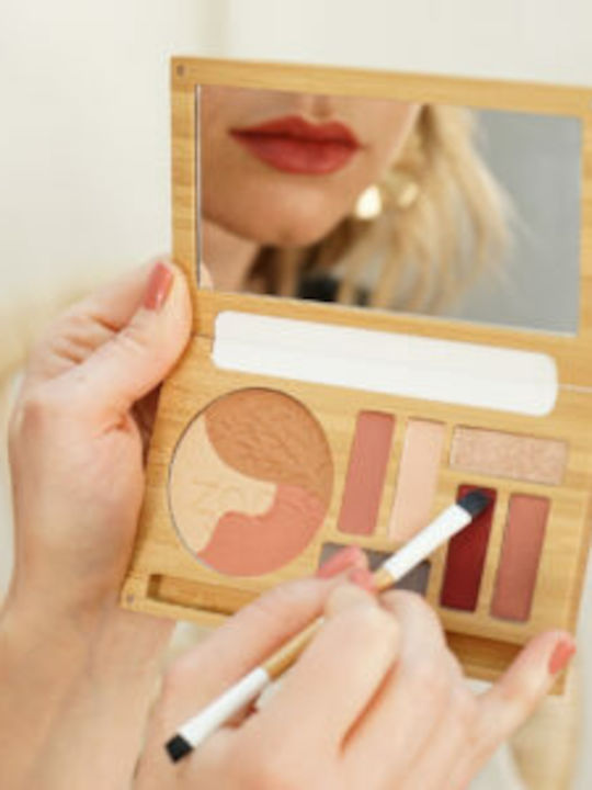 Zao Organic Makeup Desert Rose Παλέτα Μακιγιάζ για Πρόσωπο, Μάτια & Χείλη Zao Organic Makeup Desert Rose Παλέτα Μακιγιάζ για Πρόσωπο, Μάτια & Χείλη