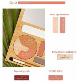 Zao Organic Makeup Desert Rose Makeup Palette for Face, Eyes & Lips