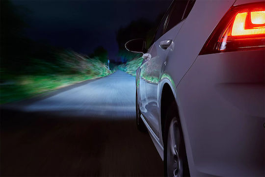 Philips Lămpi Autoturismului CrystalVision +30% H1 Halogen 4300K Alb natural 12V 55W 2buc