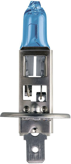 Philips Lămpi Autoturismului CrystalVision +30% H1 Halogen 4300K Alb natural 12V 55W 2buc
